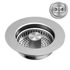 Shuicaosai01 Leyunfan Upgraded 3 In 1 Kitchen Sink Drain Filter - Stainless Steel Plug Brass Shuicaosai01 Leyunfan Upgraded 3 In 1 Kitchen Sink Drain Filter - Stainless Steel Plug Brass