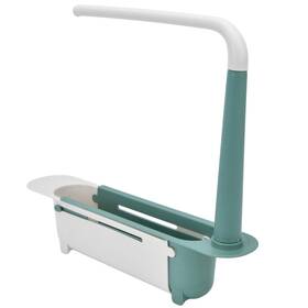 Liebewh5w8uk6isht-13 Liebewh Telescopic Sink Storage Rack Expandable Organizer With Towel Bar For Green