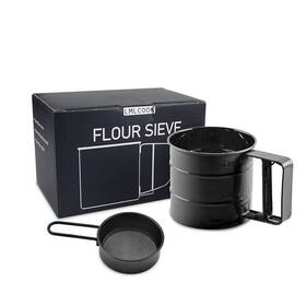 Lmlcook 797639472819 Flour Sifter 3 Cup For Baking Stainless Steel Bak Inch