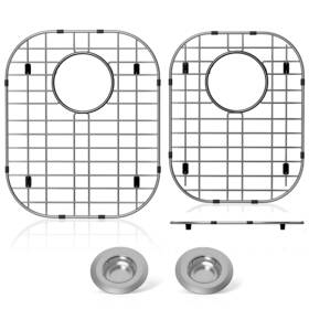 X14.5 Locvcda 760701764563 2pack Sink Protector Grid 13 Inch X16 And 11.2 304 Stainless Steel Pr X14.5 Locvcda 760701764563 2pack Sink Protector Grid 13 Inch X16 And 11.2 304 Stainless Steel Pr