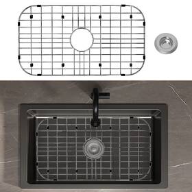 Locvcda 774388399116 Kitchen Sink Grid 26 Inch X 14 Protectors For With Center Dra