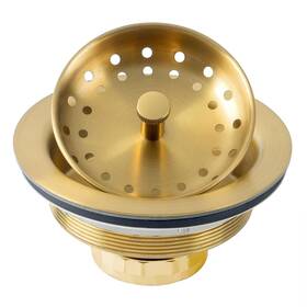 Lqs 738630777183 Kitchen Sink Drain Assembly Basket Strainer 304 Stainless Steel W