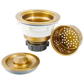 Lqs 787794974754 Kitchen Sink Drain Strainer Assembly 304 Stainless Steel With Removab Lqs 787794974754 Kitchen Sink Drain Strainer Assembly 304 Stainless Steel With Removab