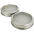 Lsssl2 Pure Stainless Steel Sprouting Lids Set Of Screens 853793007110