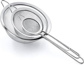 Ltd 445041538557 Strainer Set Fine Mesh Premium 304 Stainless Steel 18/8 8 5.5 And 3.3