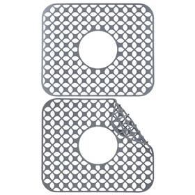 Ld000071 Lucyphy Silicone Sink Mat For Kitchen Good Grips Non-slip Protector Grid Bottom