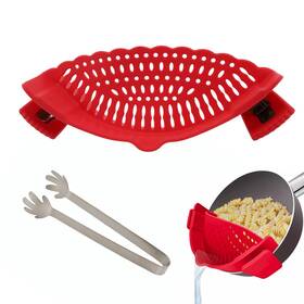 Yt-fly006 Luodaka Clip On Strainer Silicone And Food - Pot For Draining P