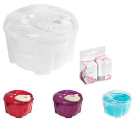 Mabel Home 641605827236 Salad Spinner Tosser And Mixer 5 Quart Vegetable -extra Salt&pepper Shaker Mabel Home 641605827236 Salad Spinner Tosser And Mixer 5 Quart Vegetable -extra Salt&pepper Shaker
