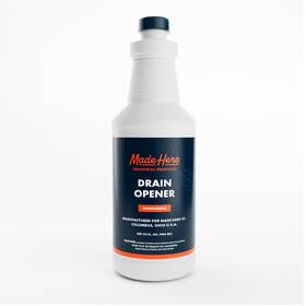 1000004 Made Here Co. Quick-acting Liquid Drain Opener - Dissolves Grease Hair Food And More Prev