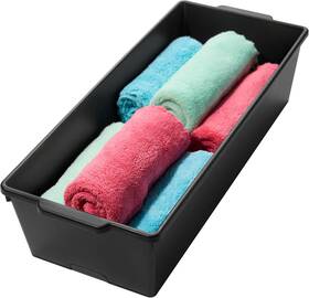 95-29657-06 Madesmart Plastic Multipurpose Storage Organizer Deep Bin With Premiumgranite