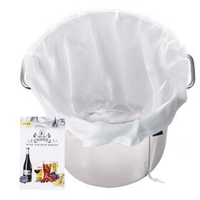 Maiyue 652507115444 3pcs Brew Bags Reusable 175 Micron Fine Mesh Bag All Purpose Food Strainer