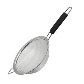 Makerstep 850005418375 8 Inch Large Mesh Strainer Stainless Steel Sieve With Insulated Handle S Makerstep 850005418375 8 Inch Large Mesh Strainer Stainless Steel Sieve With Insulated Handle S