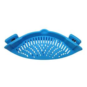 Malkit 744759954862 Universal Silicone Pot Edge Drainer Kitchen Clip-on Pan Anti-spill Strainer