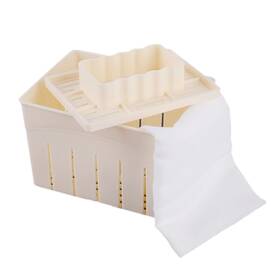 Mangocore 990614598373 Tofu Press Mould Diy Homemade Maker Pressing Mold Kit Cheese Cloth