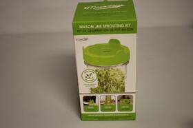 Mason 829188001674 Masontops Jar Organic Bean Sprouting Starter Set - Easy Diy Sprouts