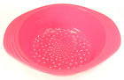 Mastrad Red Silicone Colander Strainer Sieve Orka By Brand New