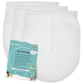 Matulnalra 821906287445 Nut Milk Bag Reusable 3 Pack 12 Inch X 10 Cheesecloth Bags For Straining Almond/soy