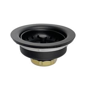 S3007c.r003.blk Max Disposer Kitchen Sink Drain Assembly 3-1/2 Inch Strainer Stainless Steel Basket S3007c.r003.blk Max Disposer Kitchen Sink Drain Assembly 3-1/2 Inch Strainer Stainless Steel Basket