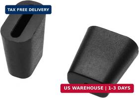 41756-hrfsg-20 Maxmoral 20pcs Hard Rubber Feet For Sink Grid Protecter Black Wire Bumpers Si