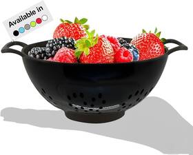 Meadow Lane 850034455198 6-inch Small Colander Bpa-free Dishwasher Safe Double Handles Compact Foo Meadow Lane 850034455198 6-inch Small Colander Bpa-free Dishwasher Safe Double Handles Compact Foo