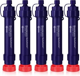 000l  Membrane Solutions 712491750714 Ws02 Water Filter Straw 4-stage Portable Purifier 5