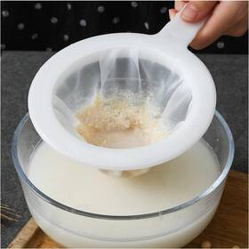 Miaus-06800-lx Miattcld Kitchen Ultra-fine Nylon Mesh Strainer 10 Inch Plastic Sieve Fine With