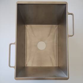 Mwssflw-651sb Mila International Stainless Steel Side Sink