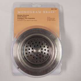 Mb132984 Monogram Brass - Basket Strainer With 3-1/2 Inch Sink Flange Brand New