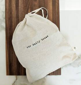 Montecito Home 655360849679 Our Daily Bread Set Of 2 Natural Linen Bags 15x12 Reusable Drawstr Inch Montecito Home 655360849679 Our Daily Bread Set Of 2 Natural Linen Bags 15x12 Reusable Drawstr Inch