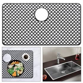 Qx00054 Monvie Sink Protectors For Kitchen Large 28.4 Inch X 15 Silicone Mats Bo