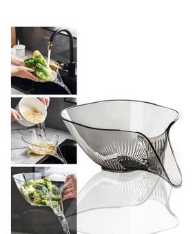 Moteerllu 782506805241 Multifunctional Strainer Drainer Basket Wash Veggies And Fruits Kitchen Gadget