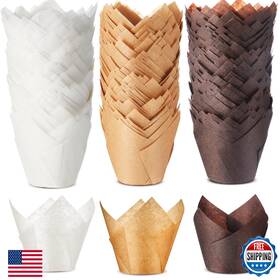 B0d5d4y1sz Motiskyy 300 Jumbo Muffin Liners 2.25x4 Inch Large Tulip Cupcake Baking Cups