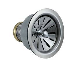 Mt310 Mountain Plumbing Mt310/brs 3-1/2 Inch Deluxe Kitchen Strainer - Brushed Stainless