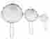 Ms10335 Home Basics New Mesh Strainer Set 3-piece Free Shipping 857198103354