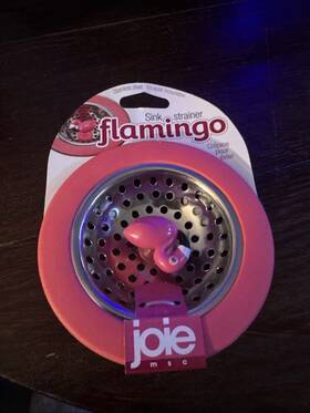 Msc International 067742199287 Joie Flamingo Kitchen Sink Strainer Stainless Steel And Plastic Drain Trap