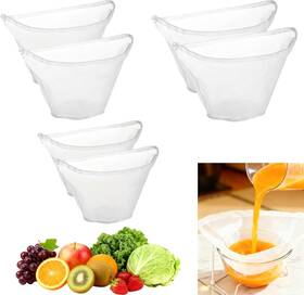 Mtzk 744110971484 6pcs Cheese Cloth Filling Squeeze Nylon Bags Bowl-shaped Reusable