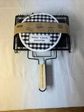 41170049 Mudpie - S More Basket Pot Holder Set 41170049 Mudpie - S More Basket Pot Holder Set