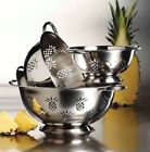 Mw123 Imperial Home Pcs Stainless Steel Colander Set High 830399001230