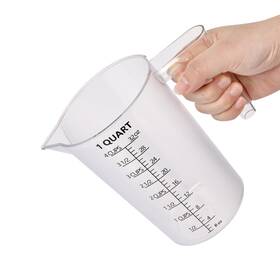 Nanapaly 634526361637 Food-grade Plastic Measuring Pitcher 32 Ounce And 4 Cups Oz Clear Nanapaly 634526361637 Food-grade Plastic Measuring Pitcher 32 Ounce And 4 Cups Oz Clear