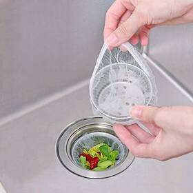 Nyb001 Nantai 200 Pcs Disposable Kitchen Sink Strainer Bags For Food Waste Collection