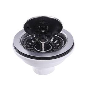 Ns35lcc-ch Nantucket Sinks Chrome Flip Top Crumb Cup Kitchen Drain