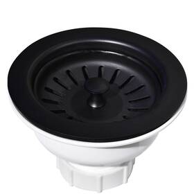 Dr320-mb Native Trails 3.5 Inch Basket Strainer For Kitchen Sink Drain Matte Black