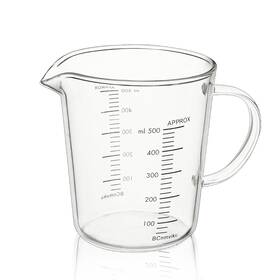 Nc-700ml-500ml-250ml Ncnnwovf 500ml/2 Cup Glass Measuring Liquid 500ml Transparent