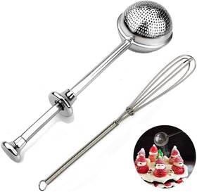 New Prominent 313037663668 Powdered Sugar Shaker Duster With Lid Flour Sifter For Baking Spice New Prominent 313037663668 Powdered Sugar Shaker Duster With Lid Flour Sifter For Baking Spice