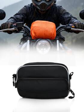 Ckxmtcb002 Nilkatss Ckxmtcb002- Motorcycle Bag With Waterproof Cover Multi-purpose Black Motorbike Tool H