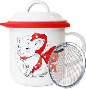 Nbl-enmg-01 Nobleegg Bacon Grease Container With Strainer 650 Ml 22 Oz. Removable Silicon