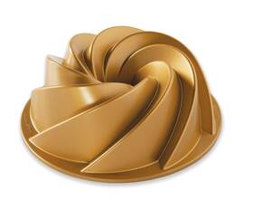 B06vt7s7mb Nordic Ware Heritage Bundt Pan 6 Cup Gold - Heavy Cast Aluminum Bakeware