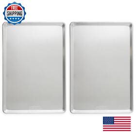 B09hl7pyv5 Nordic Ware Aluminum Full Size Sheet Pan 26x18 Inch Commercial Oven Bakeware