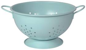 Now Designs 064180300497 Large Colander 2.69 Quart Matte Robins Egg