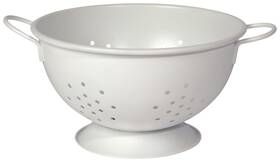Now Designs 064180300503 Large Colander 2.69 Quart Matte White